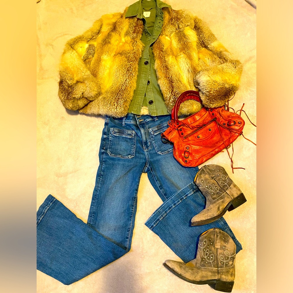 Vintage fox Coat